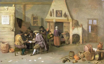 Interior de una taberna